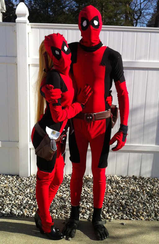 Deadpool Cosplay Costume Zentai Suit Halloween Male 15070258